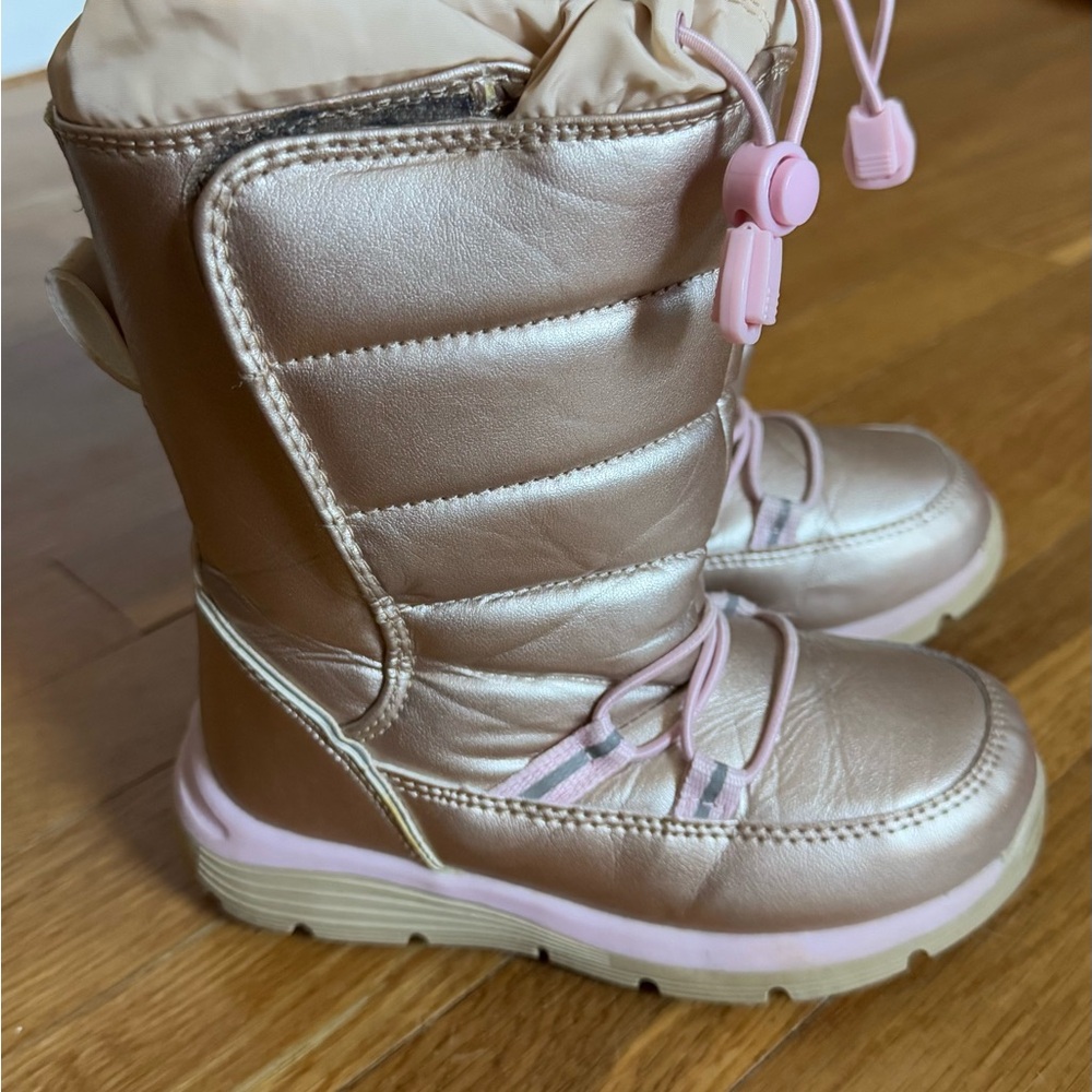 Lands End Girls Insulated Waterproof Winter Boots